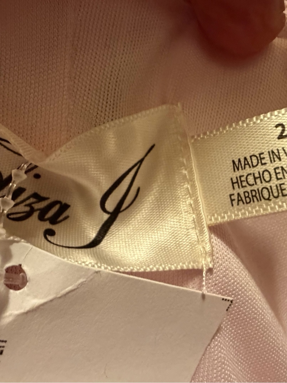 Eliza J Pink Floral Off-Shoulder mermaid gown - Picture 10 of 12